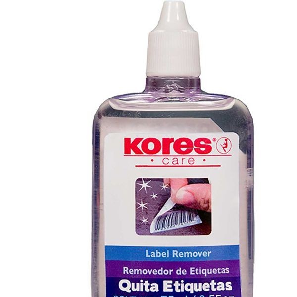 LIQUIDO QUITA ETIQUETAS Q-E75 KORES 75ML. E.12